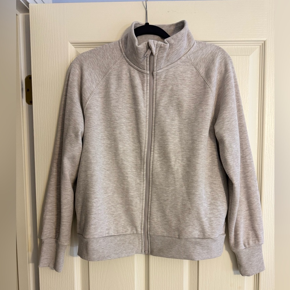 NWOT Mondetta Beige Zip-Up Jacket